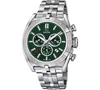 JAGUAR Watch Model J852/5 from Executive Collection, 45.8 mm Green case with Steel Strap for Men, one Size, Bracelet