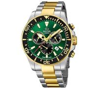 JAGUAR Watch Model J862/3 from The Executive Collection, 43.5 mm Green case with Two-Tone Steel Strap for Men