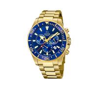 JAGUAR Watch Model J864/2 from The Executive Collection, 43.5 mm Blue case with Plated Steel Strap for Men