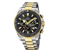 JAGUAR Watch Model J873/3 from Executive Collection, 46.5 mm Black case with Two-Tone Steel Strap for Men