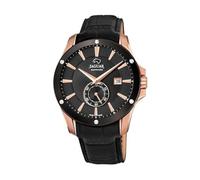JAGUAR Watch Model J882/1 from The ACAMAR Collection, 44 mm case with Black Leather Strap for Men