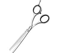 Jaguar White Line JP 43 Offset Texturing Scissors, 6-Inch Length, Silver, 0.03698 kg