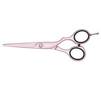 Jaguar White Line Pastel Plus Offset Hairdressing Scissors, 5.5-Inch Length, Rose, 0.03402 kg