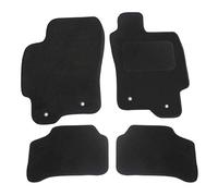 Jaguar X-Type 2001+ Automatic Fully Tailored 4 Piece Car Mat Set & 4 Metal Rings