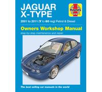 Jaguar X Type Petrol & Diesel (01 - 11) Haynes Repair Manual