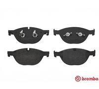 P36025 Front Brake Pad Set 4x Pads Not Fitted Wear Indicator Braking By Brembo