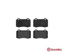 P 36 020 Disc Brake Brake Pad Set Front Rear Fits Citroen DS3 Convertible Brembo