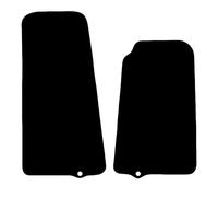 Jaguar XK8 1996-2006 2 clips Car Mats UK-Made Tailored Fit Carpet Floor Mats Full Coverage Compatible Accessory Black Trim