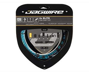 Jagwire 2X Elite Link Shift Cable Set for Adults, Unisex, Blue, One Size