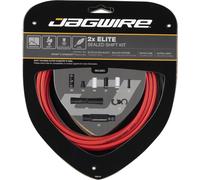 Jagwire Elite Sealed Gear Kit Red - One Size