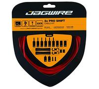Jagwire 2X Pro Shift Gear Cable Kit - Red