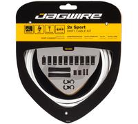 Jagwire 2x Sport Shift Cable Kit - White