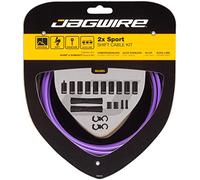 Jagwire 2X Sport Shift Kit Adult Unisex Shift Cable and Sheaths, One Size