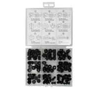 Jagwire Accessory Box Frame Plug Combo Box One Size Black