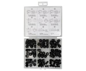 Jagwire Accessory Box Frame Plug Combo Box One Size Black