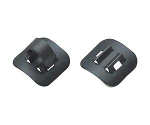 Jagwire Alliage Alloy Stick-On Cable Guide-Black 4pcs