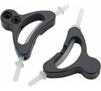 Jagwire Bicycle Brake Bridge - Aluminium 2-Piece with Liner - Black