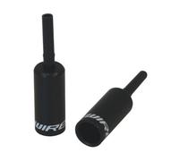 Jagwire Aluminium Extended Gear Shift End Cap 50 Pieces 4 mm Black