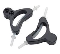 Jagwire Bicycle Brake Bridge Aluminium 2 Piece Black with Liner