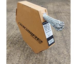 Jagwire Brake Wires 100x ROAD BIKE Pear Nipple Galvanized Steel inner cables