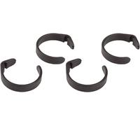 Jagwire Clip Ring for E-Bike Control Wires 28.0mm - 31.8mm Black - Pack of 4