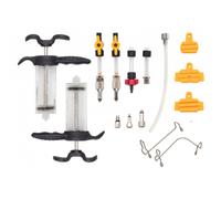 Jagwire Elite DOT Bike Brake Bleed Kit - Includes Synringes / Universal Adapters