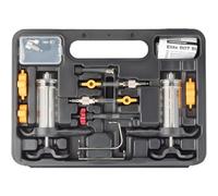 Jagwire Elite DOT Bike Brake Bleed Kit - Includes Synringes / Universal Adapters