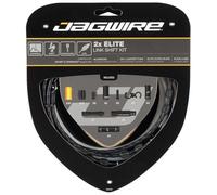 Jagwire Elite Link Shift/Gear Cable Kit (x2 Cables) - Black