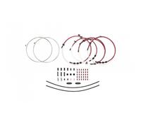 Jagwire 2x Elite Link Shift Cable Kit Red