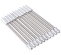 Jagwire Flexible Brake Noodle for V-Brake Pack of 10 Silver