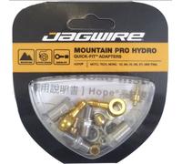 Jagwire Hope Hydraulic Hydro Mountain Pro Fitting Kit Hope Quick-fit Adapters