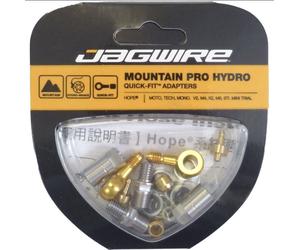 Jagwire Hope Hydraulic Hydro Mountain Pro Fitting Kit Hope Quick-fit Adapters