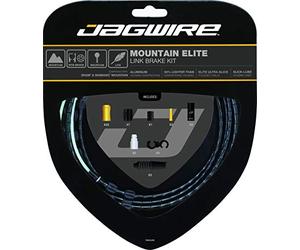 Jagwire Mountain Elite Link Brake Cable Kit, Tubing, Adult Unisex, Black