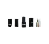 Jagwire Mountain Elite Link Brake End Cap Pack (12pcs) - Black Cable End Caps Adult Unisex, Black, One Size