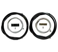 JAGWIRE MOUNTAIN SHOP KIT - Complete Brake & Shifter Cable and Housing Kit- Black - SRAM/Shimano