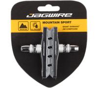 Jagwire Mountain Sport Brake Pads Threaded Post Gray