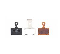 Jagwire Pro Extreme Riderever Triva/attack-s Flat Mount/attack-u Flat Mount/mcx-2 Flat Mount/mcx-1 Flat Mount Sintered Disc Brake Pads Orange One Size Black