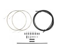 Jagwire Pro Gear Shift Kit 2x - Black (Seamless Gear Shifting / Road Bike / MTB)