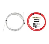Jagwire Road Elite Sealed Brake Cable Kit Red One Size Red