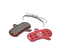 Jagwire Sport Semi-Metallic Bike Disc Pads, SRAM Maven, Red
