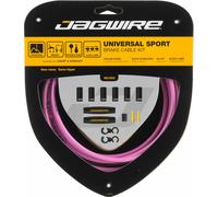 Jagwire Universal Sport Cable Brake/Sheath Kit Unisex Adult, Pink