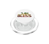 Jah Bless Rasta Reggae Music PopSockets PopGrip for MagSafe