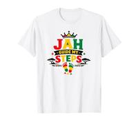 Jah Guide My Steps Afrocentric Faith and Spiritual Path T-Shirt