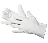 JAH Knitted Cotton/Polyamide Gloves with PVC Grip Dots - Secure Grip & Durable for Warehouse, Assembly & Shipping