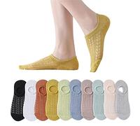 JAHER 5 pair Invisible Air Socks,Spring and summer breathable mesh air conditioner socks, shallow socks, one size boat socks (5 pair white)