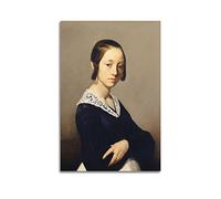 JAHER Jean Francois Millet Paintings - (Louise-Antoinette Feuardent) Poster Canvas Art And Wall Art Picture Print Modern Family Bedroom Decors 16x24inch(40x60cm)
