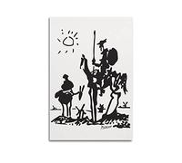 JAHER Pablo Picasso Paintings - (Don Quixote,1955) Poster Room Aesthetic Print Art Wall Painting Canvas Gifts Modern Bedroom Decor 12x18inch(30x45cm)