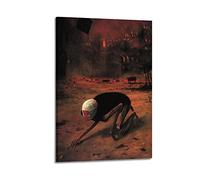 JAHER Surrealist Work No.12 by Zdzisław Beksinski Art Poster Picture Wall Art Painting Artworks Room Aesthetic 08x12inch(20x30cm)