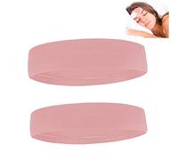 JAHER Zen band Stress Relief Infrared Headband, Bedtime headband for tension headache relief (Red 2PCS)