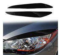 JAHURO Car Headlight Eyebrows, For Mazda 3 2010-2013, Car Headlight Eyebrow Cover, Decorative Headlight Sticker Strips